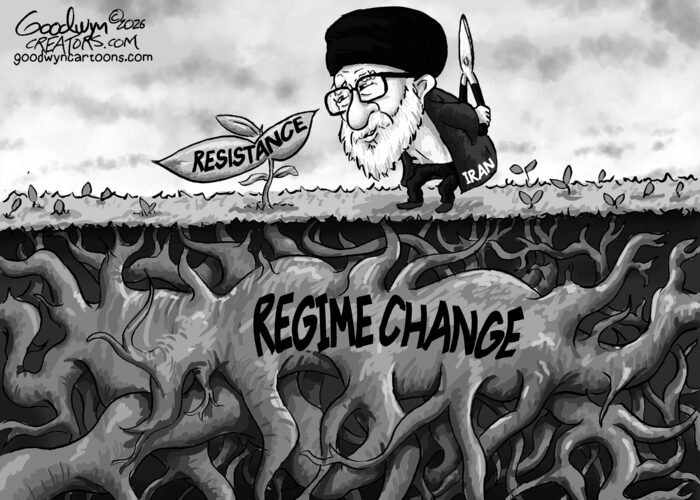 TUESDAY Jan. 13 editorial cartoon